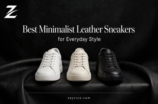 Best minimalist leather sneakers for everyday style