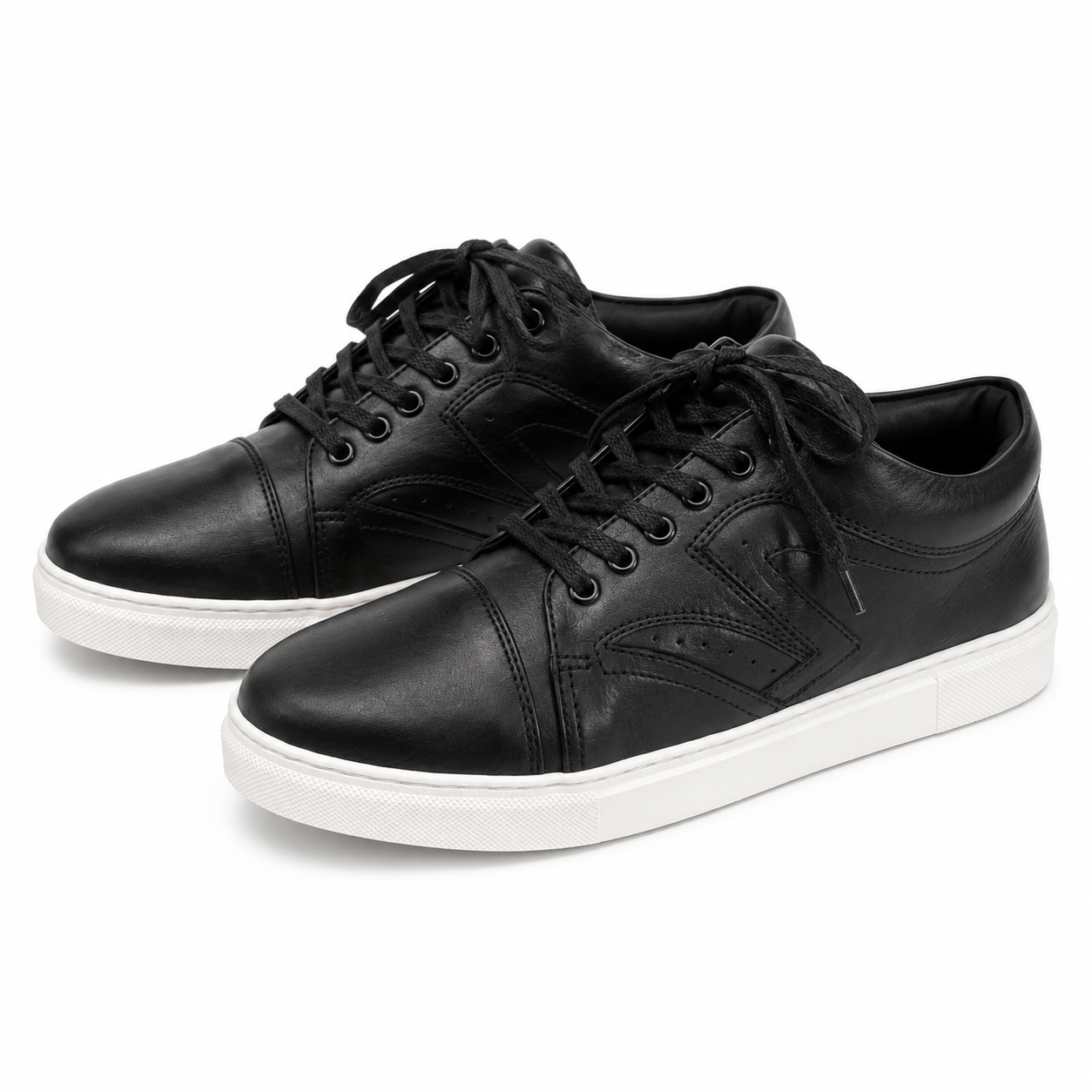 Mono Court — Minimal Leather Sneaker