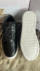 Mono Court — Minimal Leather Sneaker